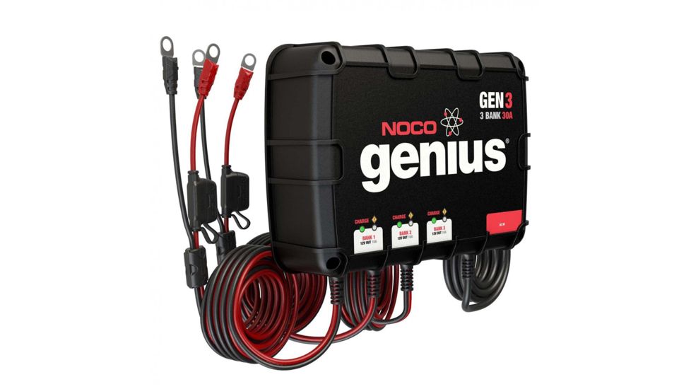 NOCO Genius GEN3 30A Onboard Battery Charger - 3 Bank 58469