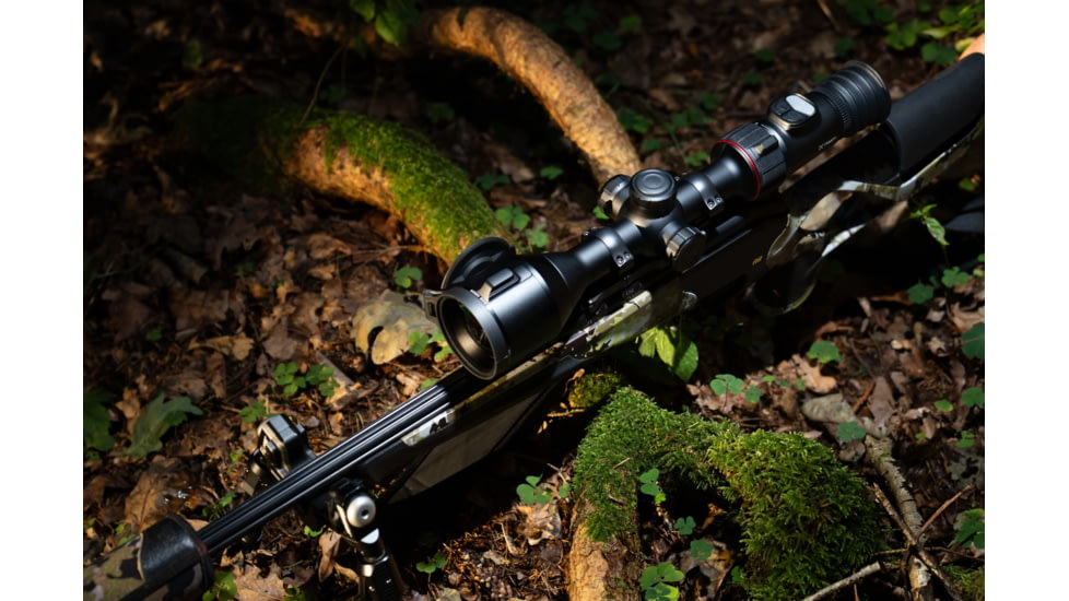 NOCPIX 4x 50mm ACE H50R Rangefinding Thermal Weapon Sight w/Ocular Zoom, 640x512 Sensor, Black, ACE-H50R