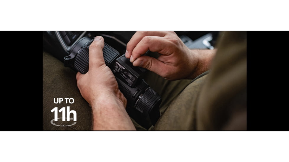 NOCPIX 4x50mm VISTA H50R Rangfinding Thermal Monocular, 640x512, Black, VISTA-H50R