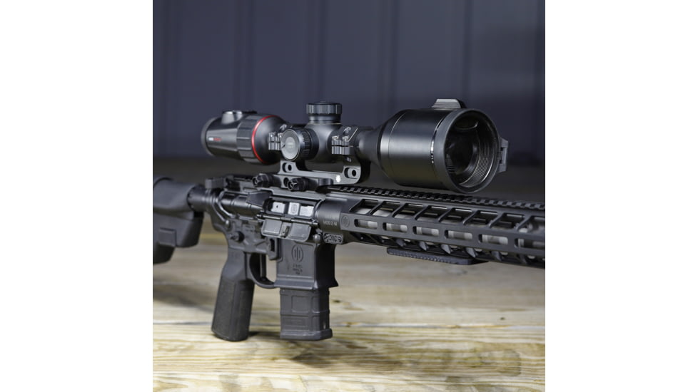 NOCPIX ACE S60R 2x60mm LRF Thermal Weapon Sight with Ocular Magnifier, 1280x1024, Black, ACE-S60R