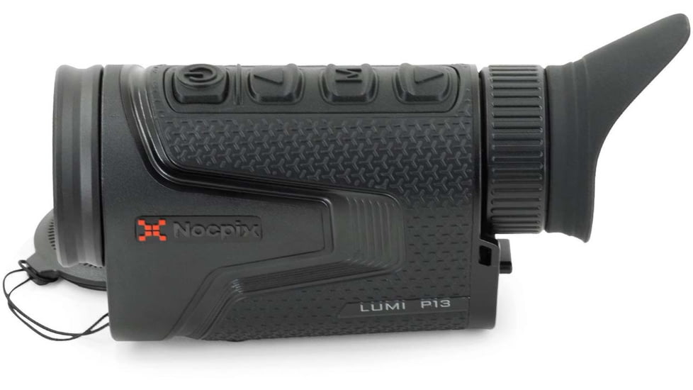 NOCPIX LUMI P13 Compact 2x13mm Thermal Imaging Monocular, 50Hz, 256x192, Black, LUMI-P13