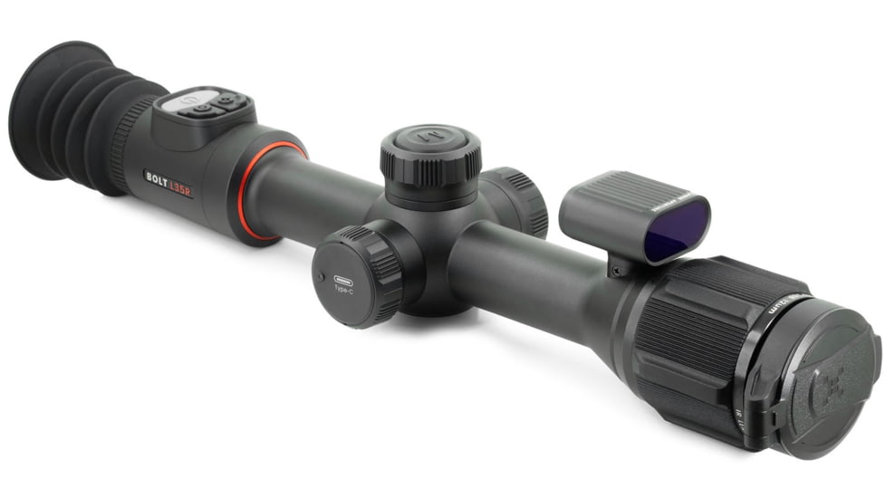 NOCPIX BOLT L35R 3.5x35mm 30mm Tube Thermal Imaging Rifle Scope, 50 Hz, 384x288, Black, BOLT-L35R