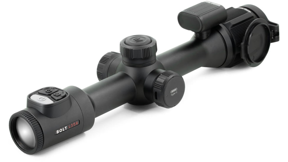 NOCPIX BOLT L35R 3.5x35mm 30mm Tube Thermal Imaging Rifle Scope, 50 Hz, 384x288, Black, BOLT-L35R