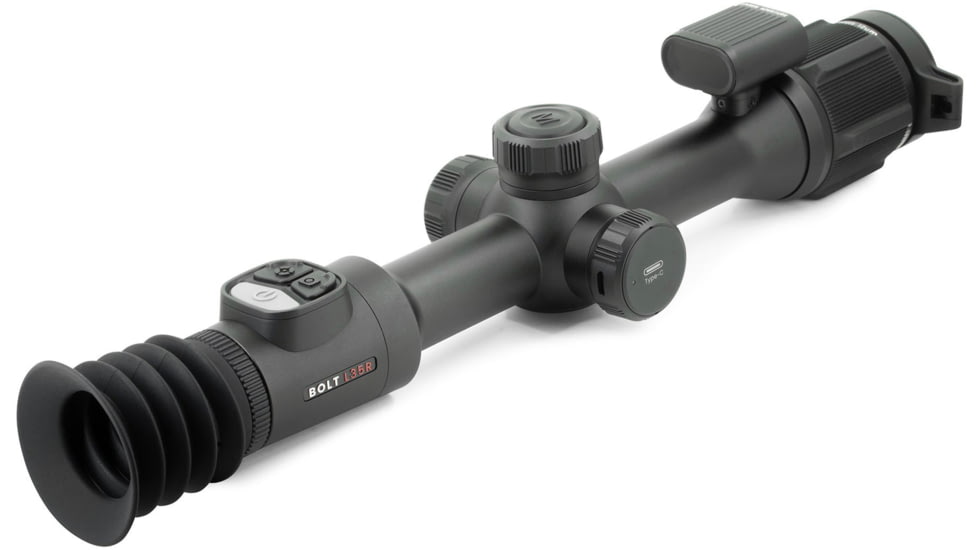 NOCPIX BOLT L35R 3.5x35mm 30mm Tube Thermal Imaging Rifle Scope, 50 Hz, 384x288, Black, BOLT-L35R