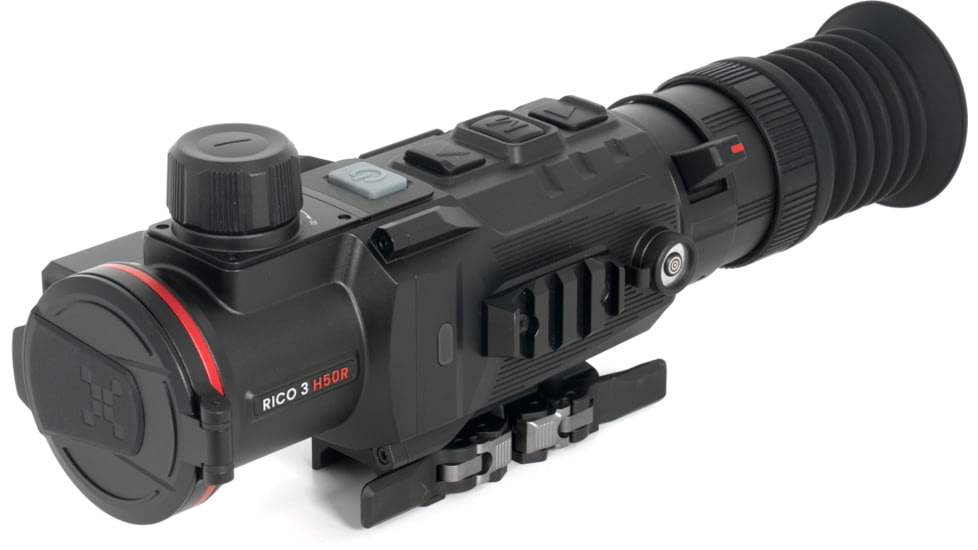 NOCPIX RICO 3 H50R 3x50mm 640x512 Thermal Weapon Sight w/LRF, First Focal Plane, 60 Hz, Black, RICO3-H50R