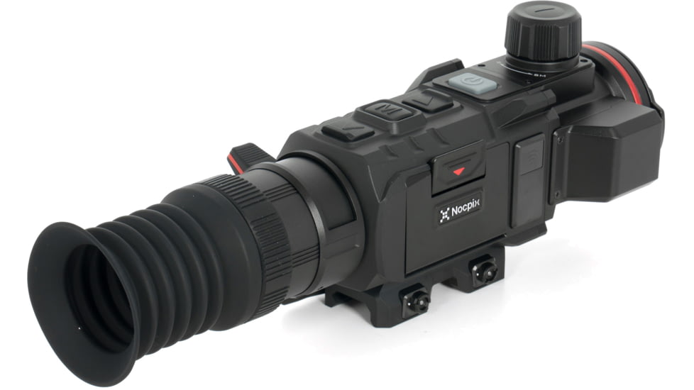 NOCPIX RICO 3 H50R 3x50mm 640x512 Thermal Weapon Sight w/LRF, First Focal Plane, 60 Hz, Black, RICO3-H50R