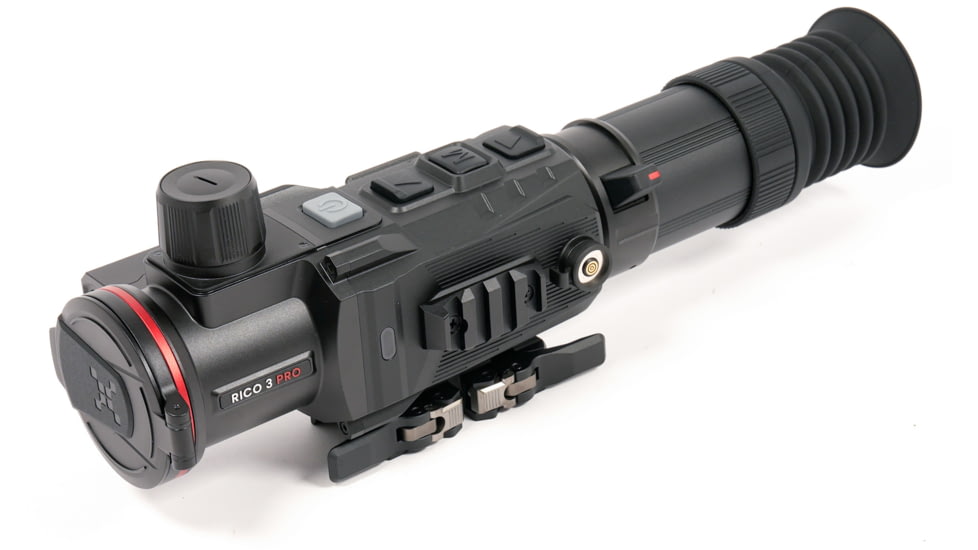 NOCPIX RICO 3 PRO H50R 3x50mm 640x512 Thermal Weapon Sight w/LRF, First Focal Plane, 60 Hz, Black, RICO3PRO-H50R