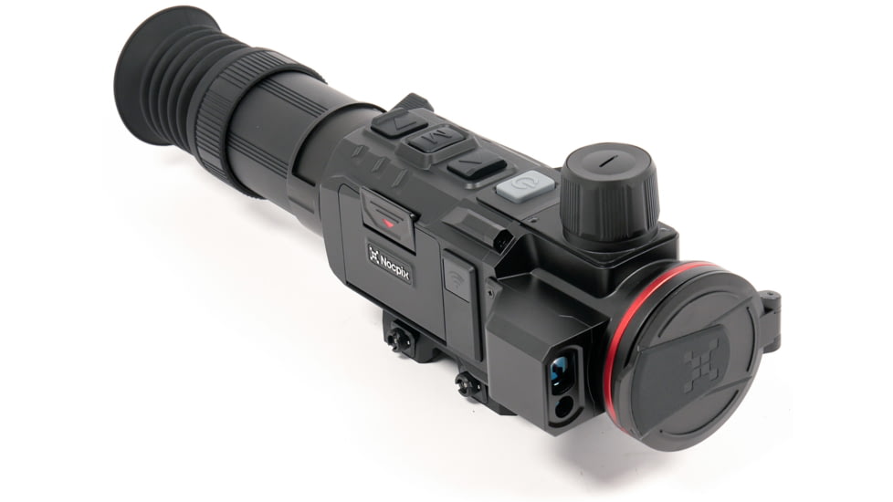 NOCPIX RICO 3 PRO H50R 3x50mm 640x512 Thermal Weapon Sight w/LRF, First Focal Plane, 60 Hz, Black, RICO3PRO-H50R