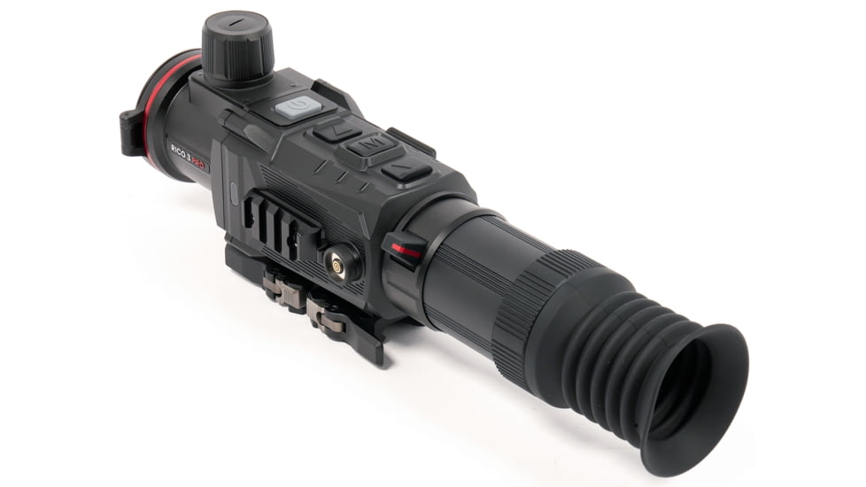 NOCPIX RICO 3 PRO H50R 3x50mm 640x512 Thermal Weapon Sight w/LRF, First Focal Plane, 60 Hz, Black, RICO3PRO-H50R