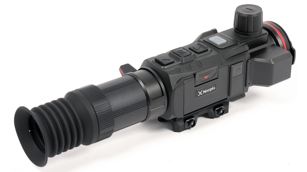 NOCPIX RICO 3 PRO H50R 3x50mm 640x512 Thermal Weapon Sight w/LRF, First Focal Plane, 60 Hz, Black, RICO3PRO-H50R