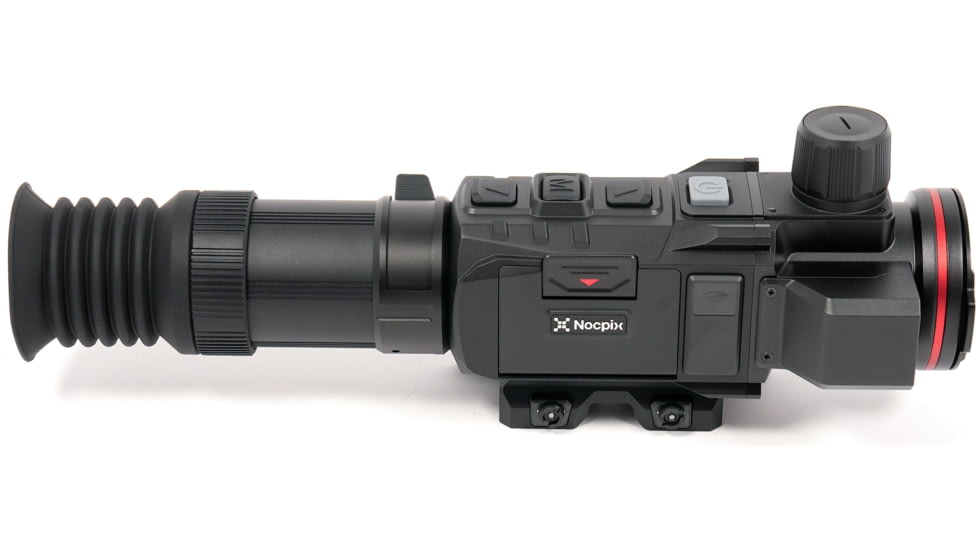 NOCPIX RICO 3 PRO H50R 3x50mm 640x512 Thermal Weapon Sight w/LRF, First Focal Plane, 60 Hz, Black, RICO3PRO-H50R