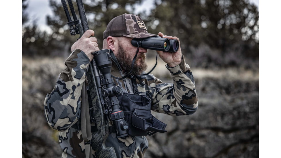 NOCPIX QUEST H50R Rangefinding Thermal Binocular 640x512 50 mm, Black, 6.91 5.43 2.60, QUEST-H50R