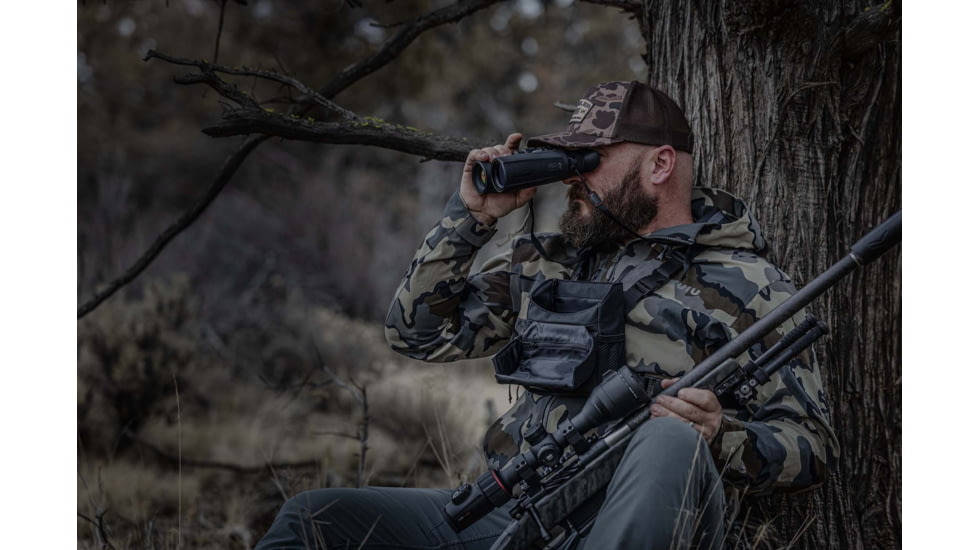 NOCPIX QUEST H50R Rangefinding Thermal Binocular 640x512 50 mm, Black, 6.91 5.43 2.60, QUEST-H50R