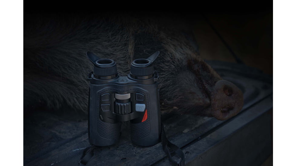 NOCPIX QUEST H50R Rangefinding Thermal Binocular 640x512 50 mm, Black, 6.91 5.43 2.60, QUEST-H50R