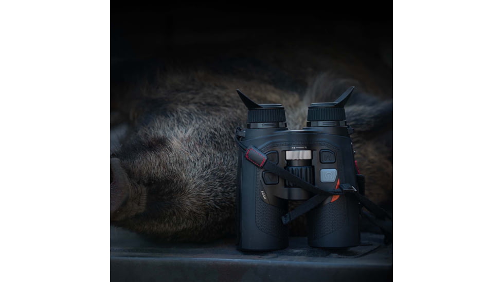 NOCPIX QUEST H50R Rangefinding Thermal Binocular 640x512 50 mm, Black, 6.91 5.43 2.60, QUEST-H50R