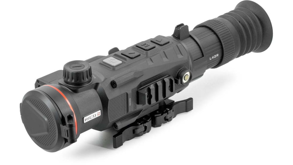 NOCPIX RICO 2 L42R 4x42mm LFR Thermal Imaging Rifle Scope, 60 Hz, 384x288, Black, RICO2-L42R