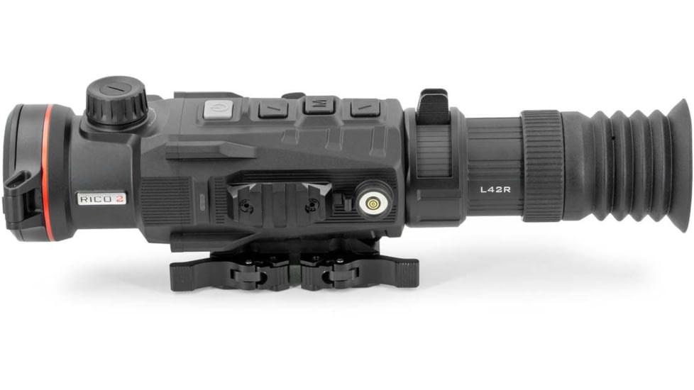 NOCPIX RICO 2 L42R 4x42mm LFR Thermal Imaging Rifle Scope, 60 Hz, 384x288, Black, RICO2-L42R