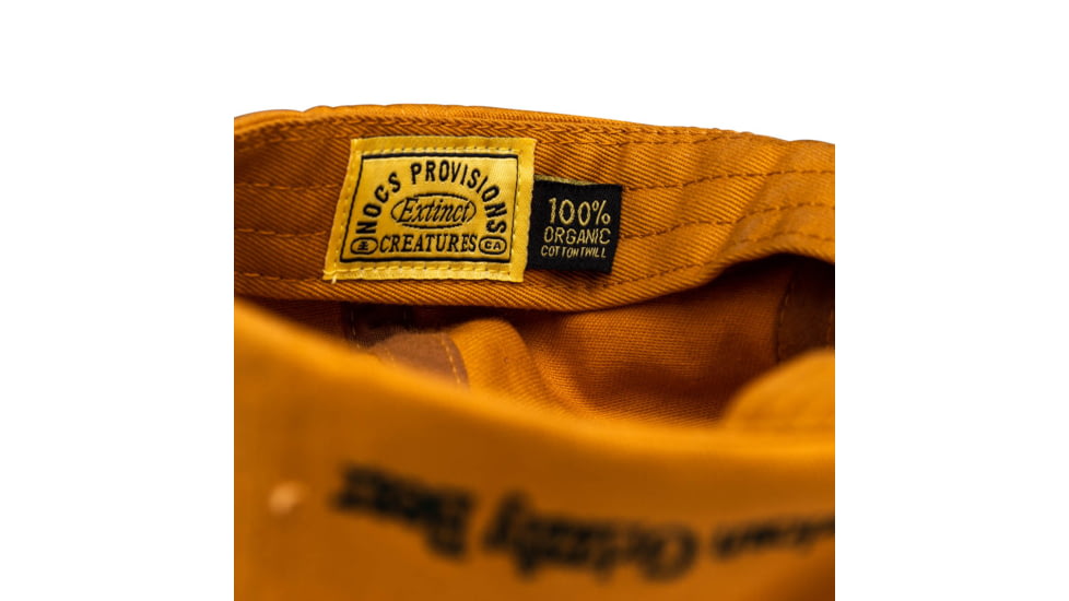 Nocs Provisions Extinct Creature Six Panel Cap, Mexican Grizzly Bear, One Size, NOC-SIX-MGB