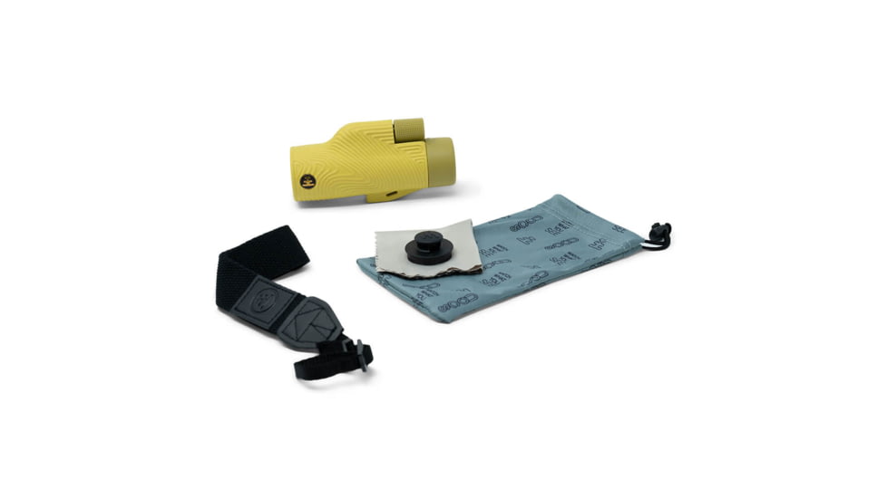Nocs Provisions Field Tube 8x32mm Monocular, Banana Slug Yellow, NOC-FTU-YEL