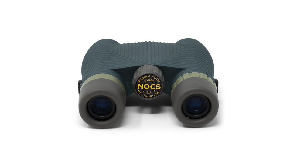 Nocs Provisions Standard Issue 8x25mm Roof Prism Waterproof Binoculars, Cypress Green II, NOC-STD-GN3