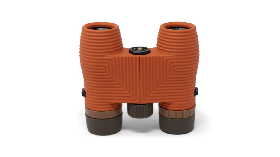 Nocs Provisions Standard Issue 8x25mm Roof Prism Waterproof Binoculars, Poppy Orange II, NOC-STD-OR2