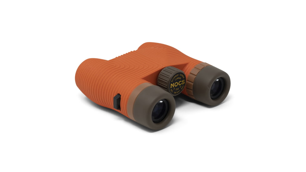 Nocs Provisions Standard Issue 8x25mm Roof Prism Waterproof Binoculars, Poppy Orange II, NOC-STD-OR2