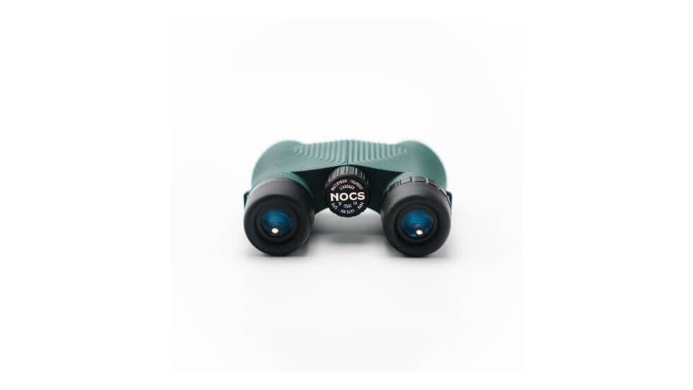 Nocs Provisions Standard Issue 8x25mm Roof Prism Waterproof Binoculars, Rugged, Cypress Green, NOC-STD-GN1