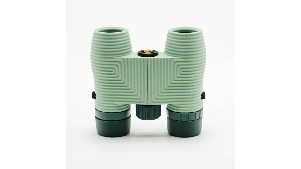Nocs Provisions Standard Issue 8x25mm Roof Prism Waterproof Binoculars, Rugged, Glacial Blue, NOC-STD-BL2