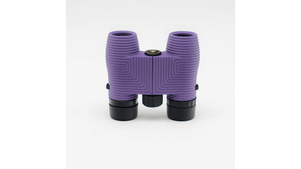 Nocs Provisions Standard Issue 8x25mm Roof Prism Waterproof Binoculars, Rugged, Iris Purple, NOC-STD-PRP