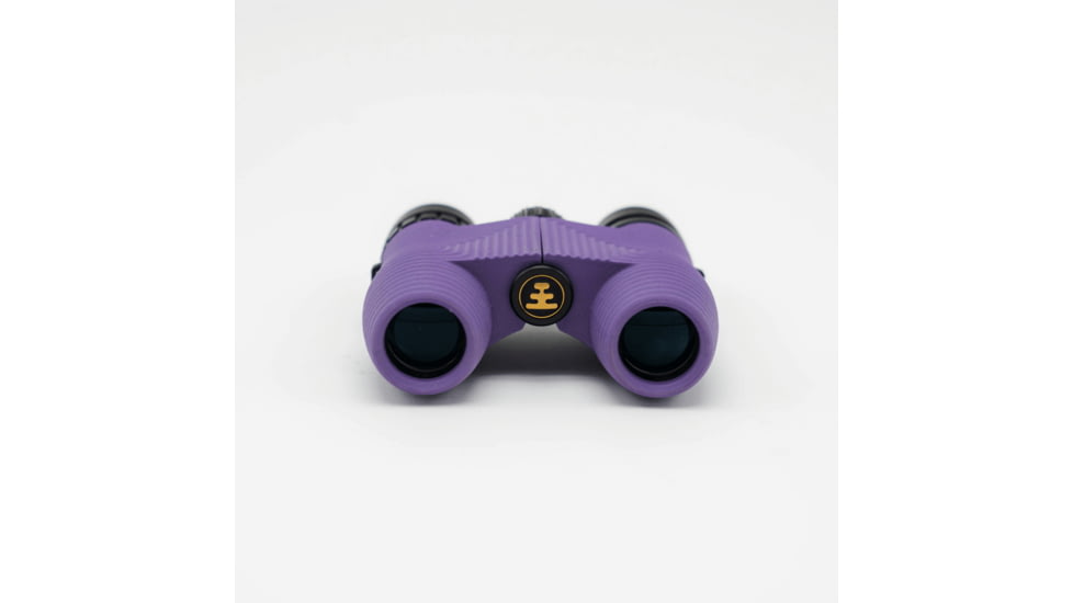 Nocs Provisions Standard Issue 8x25mm Roof Prism Waterproof Binoculars, Rugged, Iris Purple, NOC-STD-PRP