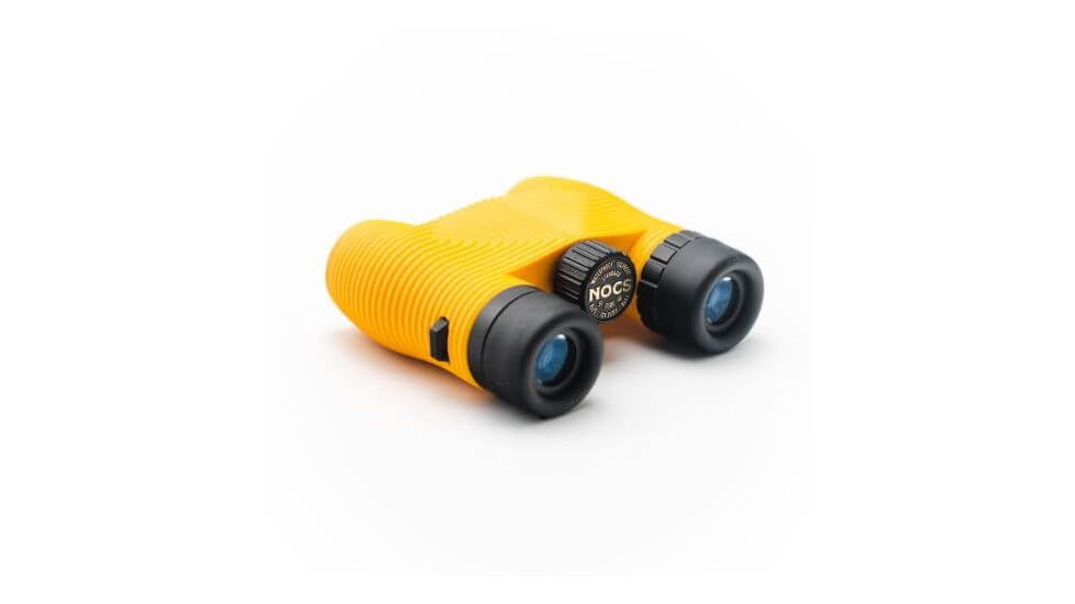 Nocs Provisions Standard Issue 8x25mm Roof Prism Waterproof Binoculars, Rugged, Marigold Yellow, NOC-STD-YEL