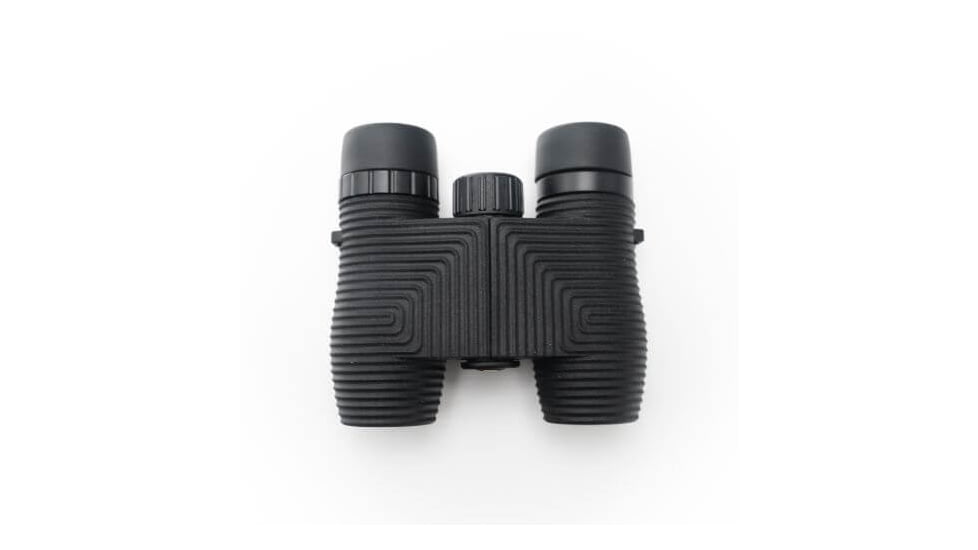 Nocs Provisions Standard Issue 8x25mm Roof Prism Waterproof Binoculars, Rugged, Squid Ink Black, NOC-STD-BLK