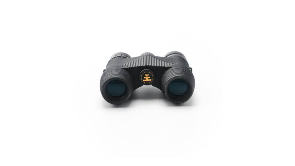 Nocs Provisions Standard Issue 8x25mm Roof Prism Waterproof Binoculars, Rugged, Squid Ink Black, NOC-STD-BLK