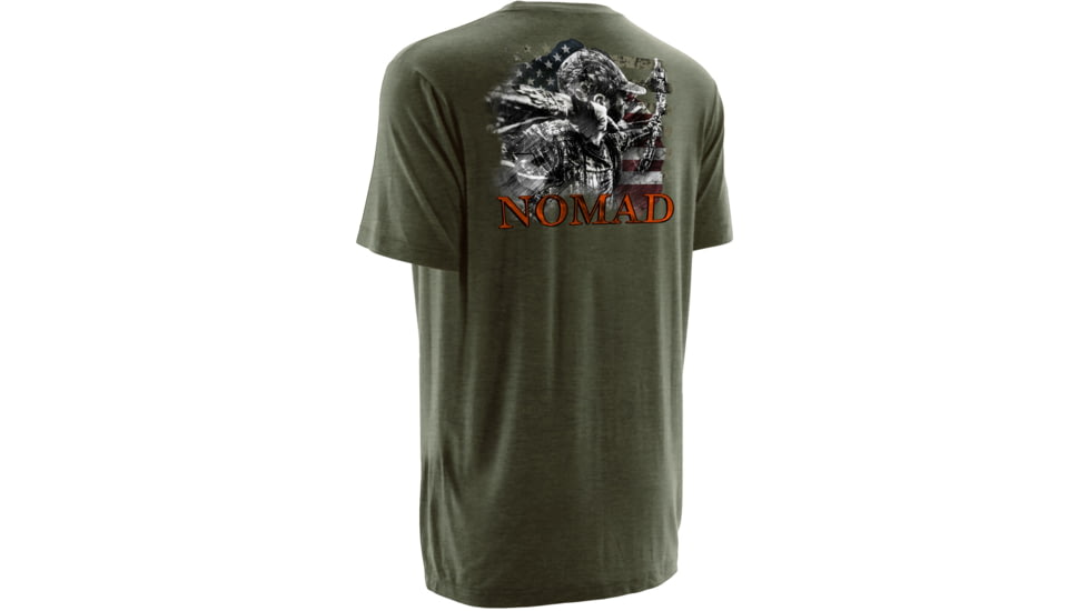 Nomad American Archer Tee, Heather Green, XXXL, N1000042HGNXXXL
