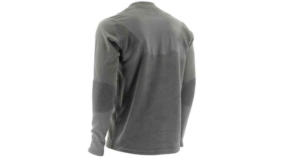Nomad Cottonwood Baselayer Crew Charcoal Grey Large