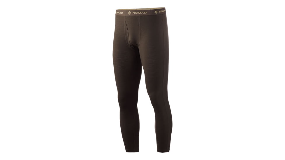 Nomad Durawool Legging Base Layer, Large, Brown, N5000063241L