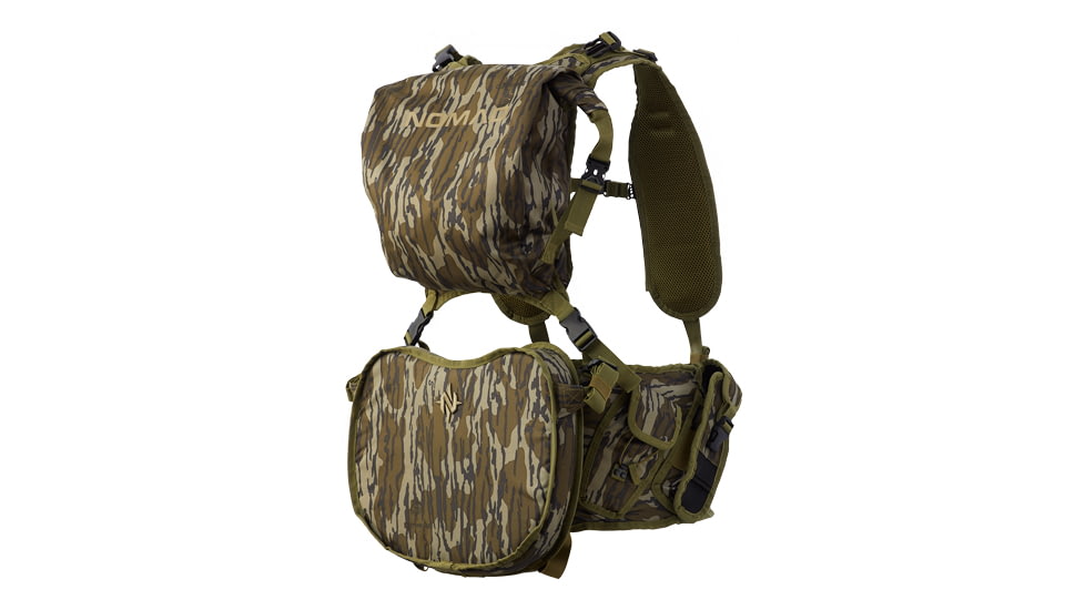 Nomad Pursuit Convertible Turkey Vest Mo Bottomland Osfm