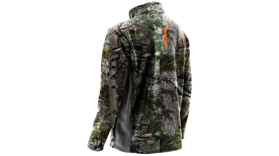 Nomad Southbounder Camo 1/4 Zip Fleece, Mossy Oak Mountain Country, S, N1300004MMCS