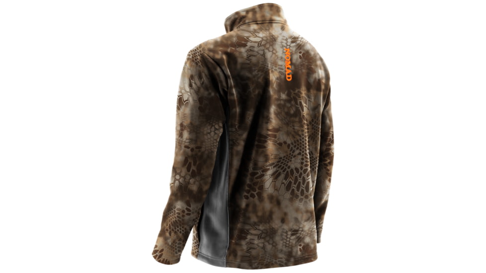 Nomad Southbounder Camo 1/4 Zip Fleece, Kryptek Banshee, M N1300004BSEM
