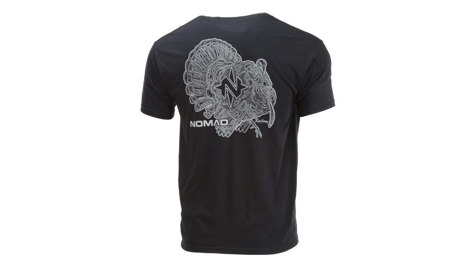 Nomad Turkey Topo Men's Tshirt Dark Heather Grey Medium