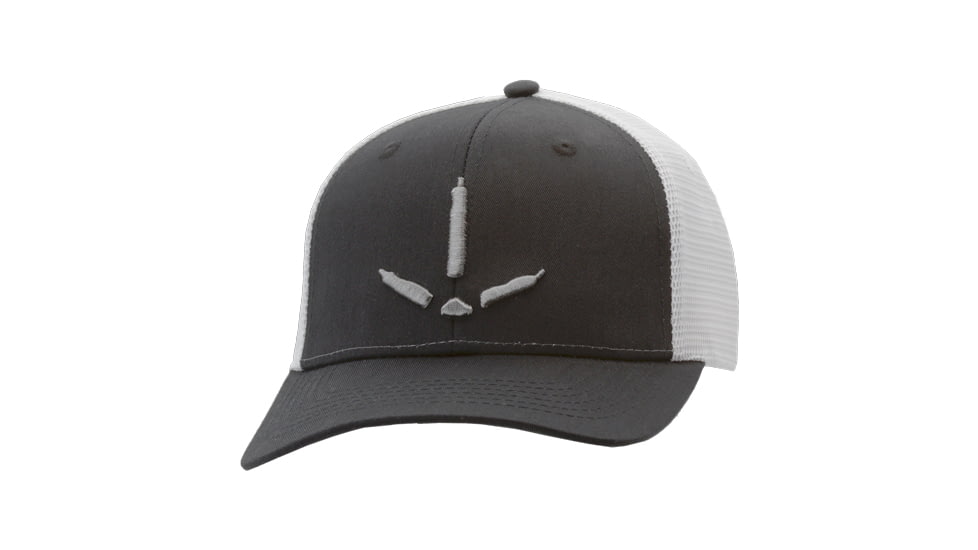 Nomad Turkey Track Trucker Hat Black/white Adj Snapback Osfm