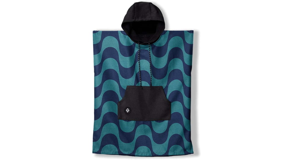 Nomadix Changing Poncho, Copacabana Navy Teal, Extra Small, GCP-COPA-102