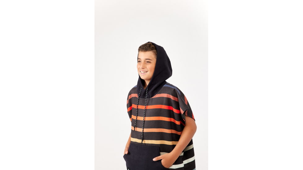 Nomadix Changing Poncho, Pinstripes Multi, Meduim/Large, CP-STRP-110