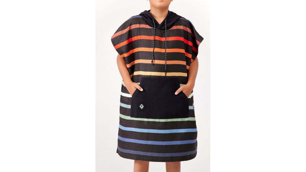 Nomadix Changing Poncho, Pinstripes Multi, Extra Small, GCP-STRP-110