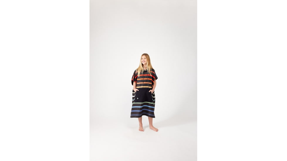 Nomadix Changing Poncho, Pinstripes Multi, Extra Small, GCP-STRP-110