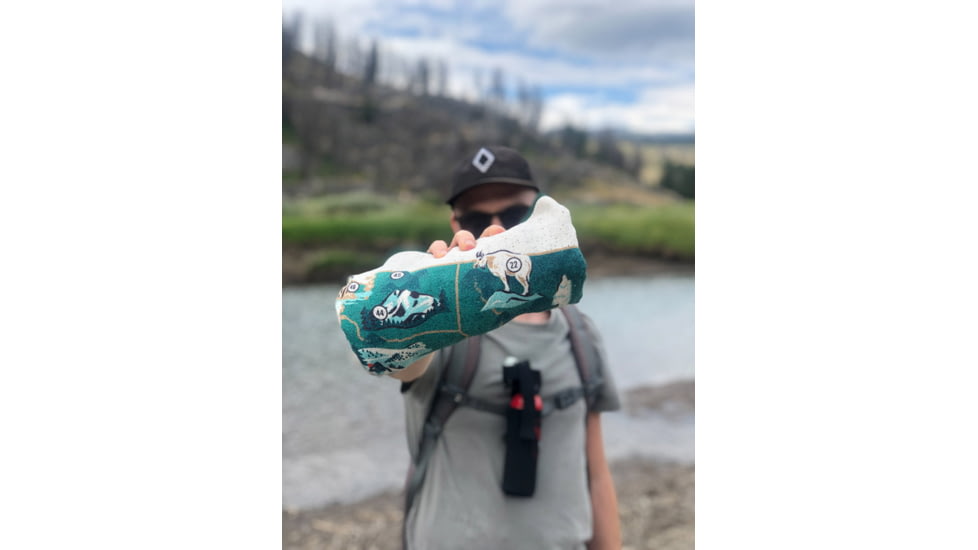 Nomadix Original Towel, 59 Parks - US Map, One Size, NM-NPMP-101