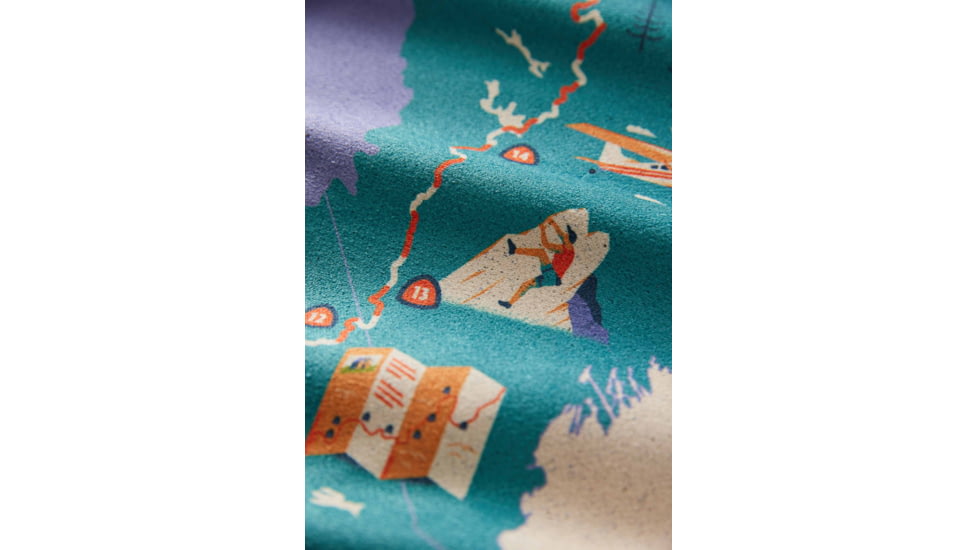 Nomadix Original Towel, Appalachian Trail Map, One Size, NM-ATMP-101