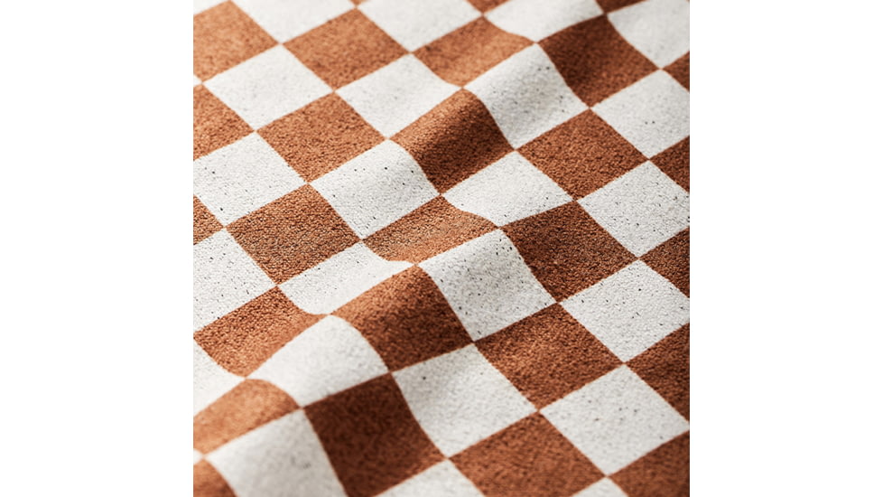 Nomadix Original Towel, Check Coconut, 30in x 72.5in, NM-CHEC-101