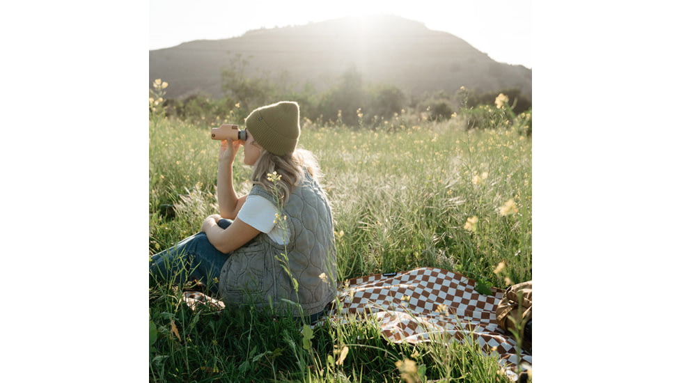 Nomadix Original Towel, Check Coconut, 30in x 72.5in, NM-CHEC-101