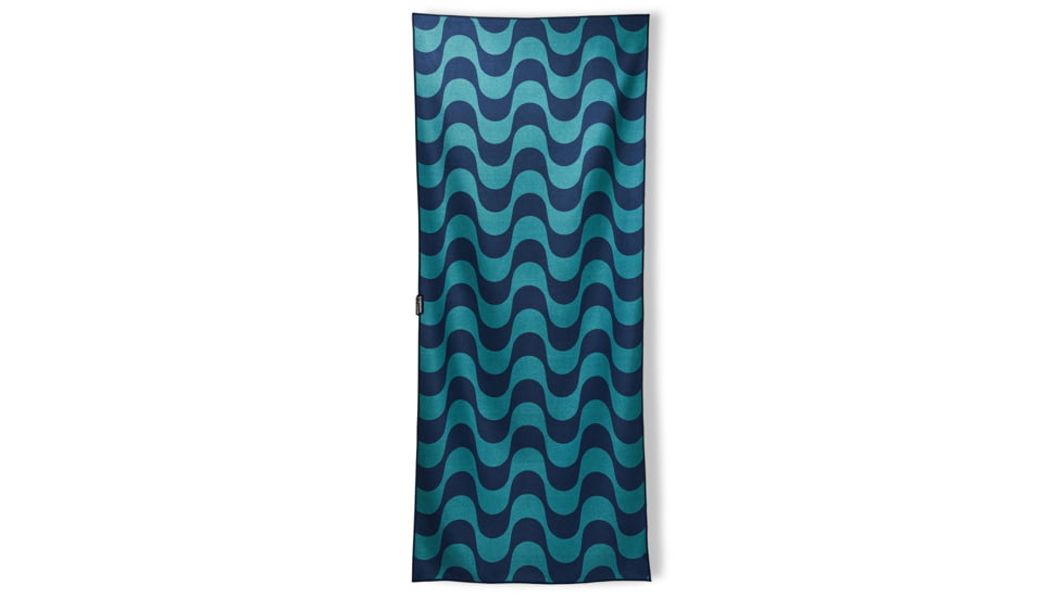 Nomadix Original Towel, Copacabana Navy Teal, One Size, NM-COPA-102
